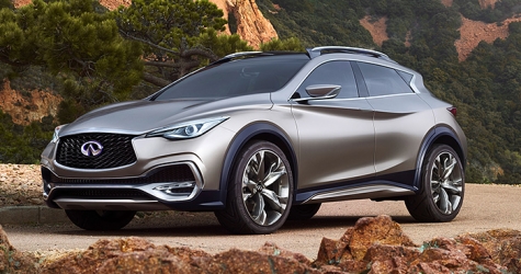 Infiniti представили новую модель — QX30