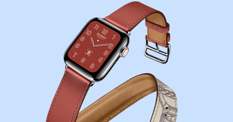 Вышла пятая серия Apple Watch Hermès