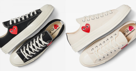 Converse и Comme des Garçons переиздали пару OG Single Hearts