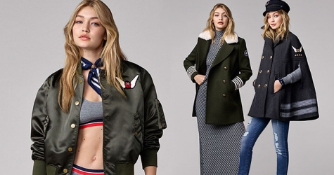 Смотрим лукбук первой коллекции Джиджи Хадид для Tommy Hilfiger