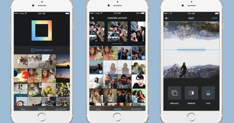 Instagram представили приложение для создания коллажей
