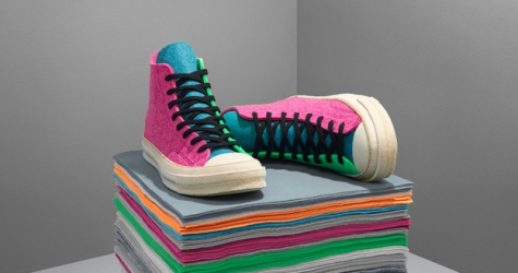 J.W. Anderson создал для Converse кеды из разноцветного фетра