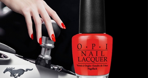 Коллекция лаков OPI к 50-летию Mustang