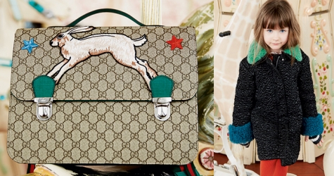 Детский лукбук Gucci, осень-зима 2016