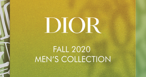 Онлайн-трансляция шоу Dior Men, коллекция pre-fall 2020