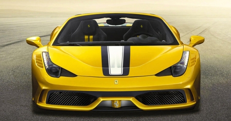 Ferrari 458 Speciale Aperta в открытом кузове