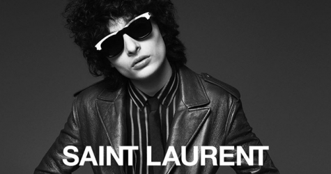 Финн Вулфхард из «Очень странных дел» снялся в кампании Saint Laurent