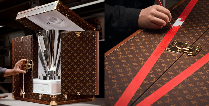 Louis Vuitton изготовил кейсы для трофеев Кубка Америки по парусному спорту