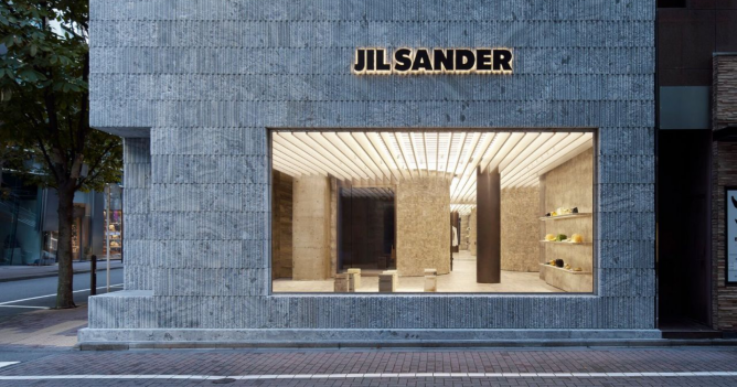 Jil Sander открыл новый бутик в Токио