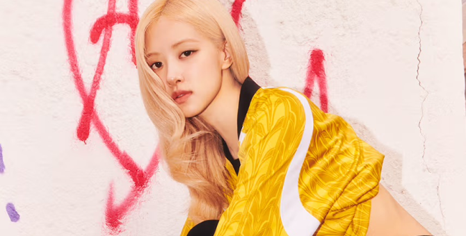 Розе из Blackpink снялась в кампании Puma