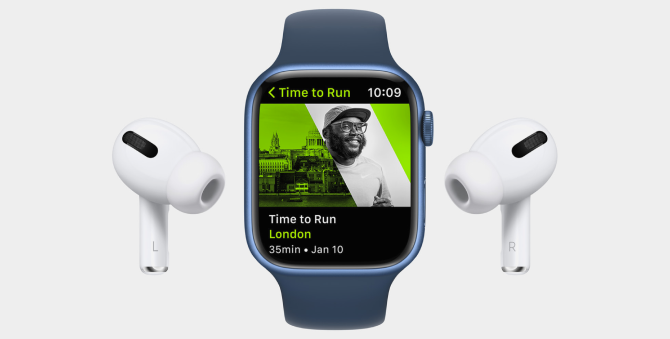 В Apple Fitness+ появились подборки тренировок и аудиогиды для пробежек