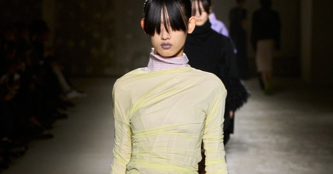 Dries Van Noten, коллекция осень-зима 2024