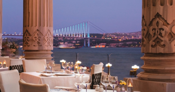 Отель Çırağan Palace Kempinski Istanbul в османском дворце