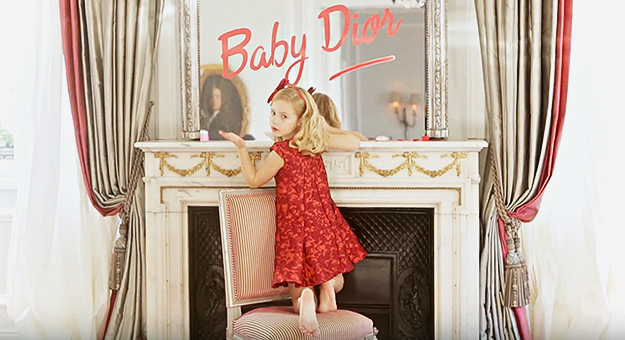 Dior презентовал коллекцию Baby Dior в милом видео