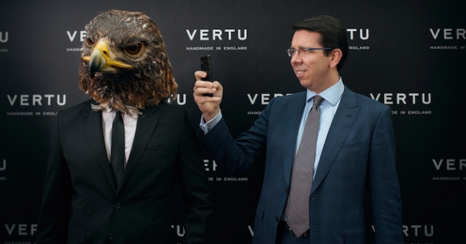 Презентация смартфона Vertu Signature Touch в ресторане Sixty