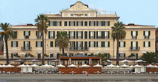 Grand Hotel Alassio на севере Италии