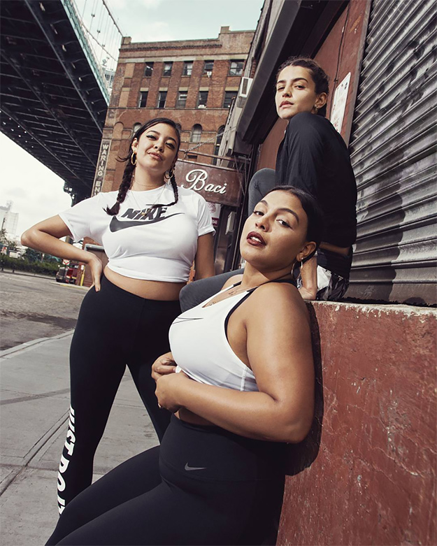 Nike выпустил первую коллекцию одежды plus size