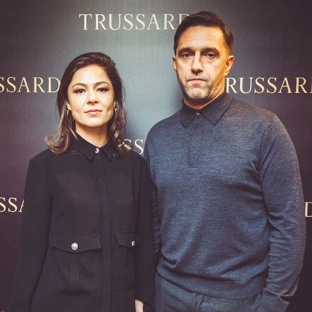 Коктейль по случаю открытия флагманского бутика Trussardi в ГУМе