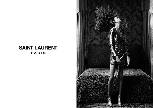 Весенняя кампания Saint Laurent