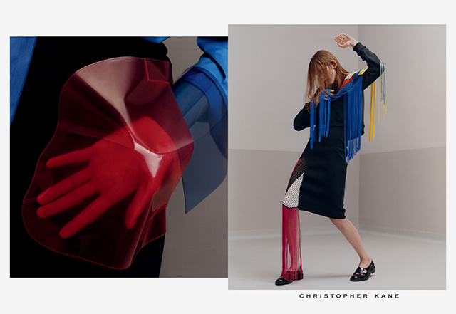 Первая рекламная кампания Christopher Kane