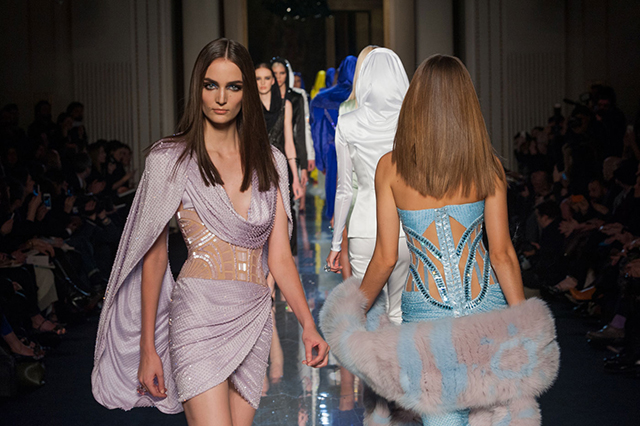 Неделя высокой моды в Париже: Atelier Versace, весна 2014