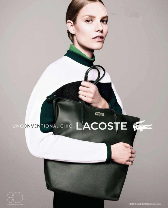 Первый кадр осенне-зимней кампании Lacoste