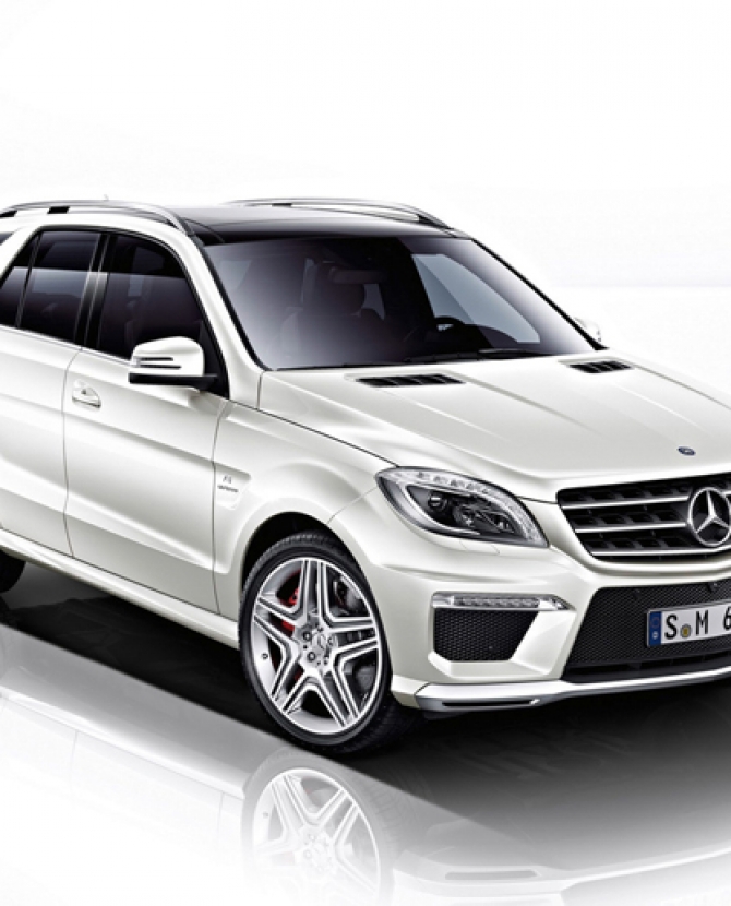 Новая модель Mercedes-Benz ML63 AMG