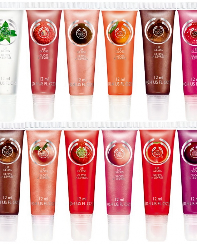 Новые блески для губ The Body Shop