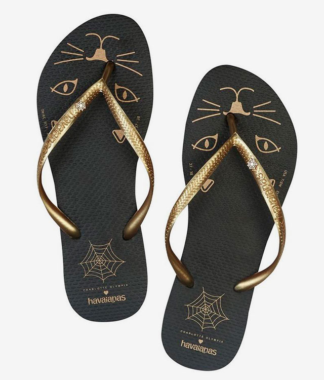 Сандалии Charlotte Olympia Kitty Havaiana (aizel.ru)