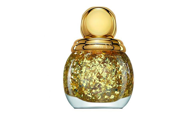 Dior Diorific Golden Shock Gold Leaf Effect Top Coat