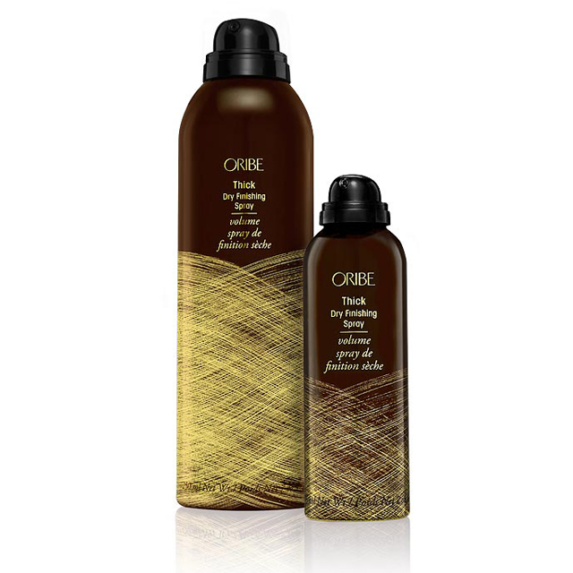 Спрей для эффекта объема Thick Dry Finishing Spray, Oribe (оригинальный формат — 250 мл, travel-формат — 75 мл)