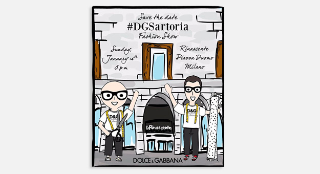 Dolce & Gabbana устроит показ в ателье