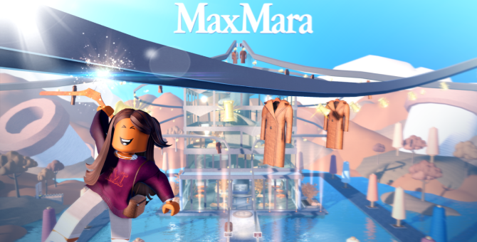 Max Mara запустил цифровую игру на Roblox