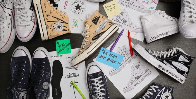 Converse выпустил коллекцию кед с надписями-аффирмациями