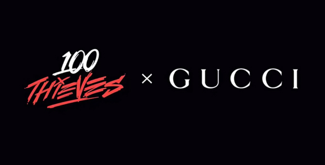 Gucci готовит коллаборацию с киберспортивной организацией 100 Thieves