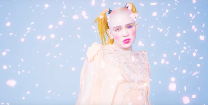 Grimes выпустила клип на трек «Idoru» в аниме-эстетике