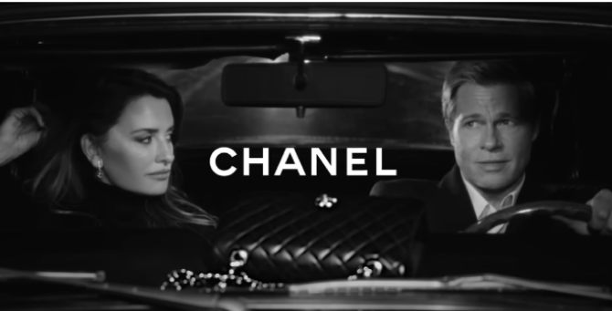 Пенелопа Крус и Брэд Питт снялись в короткометражке Chanel