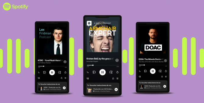 Spotify начнет переводить подкасты на другие языки с помощью искусственного интеллекта