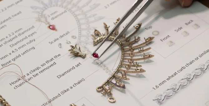 Fabergé выпустил ювелирную коллекцию по мотивам «Игры престолов»
