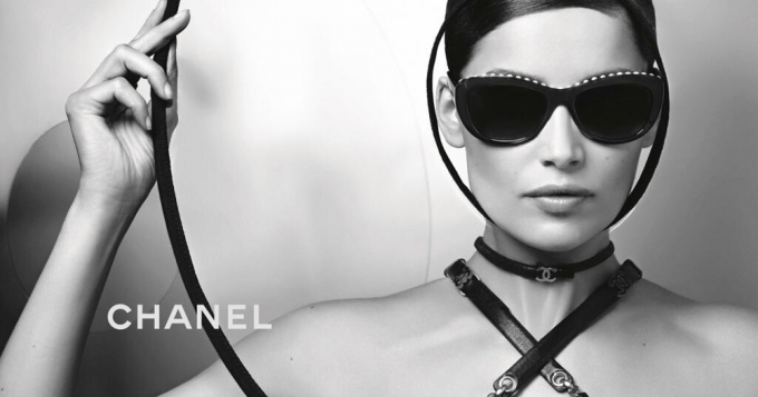 Летиция Каста в рекламе Chanel Eyewear