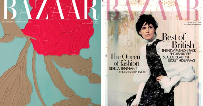 Июльские обложки Harper's Bazaar UK