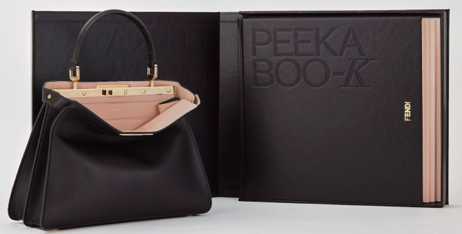 Fendi выпустит книгу о сумке Peekaboo