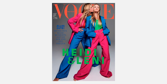 16-летняя дочь Хайди Клум дебютировала на обложке Vogue