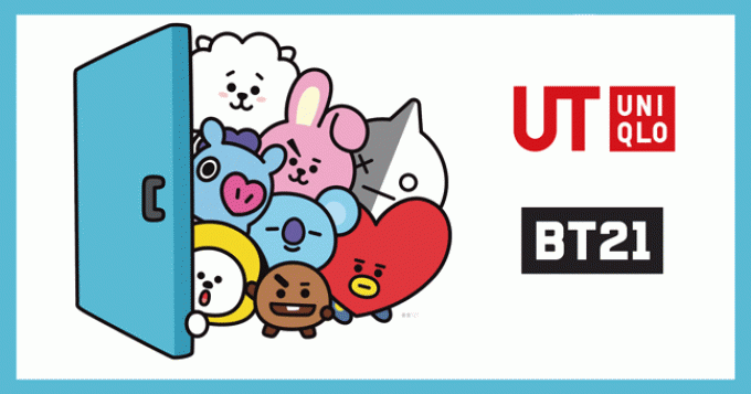 Uniqlo выпускает коллекцию футболок с персонажами BT21